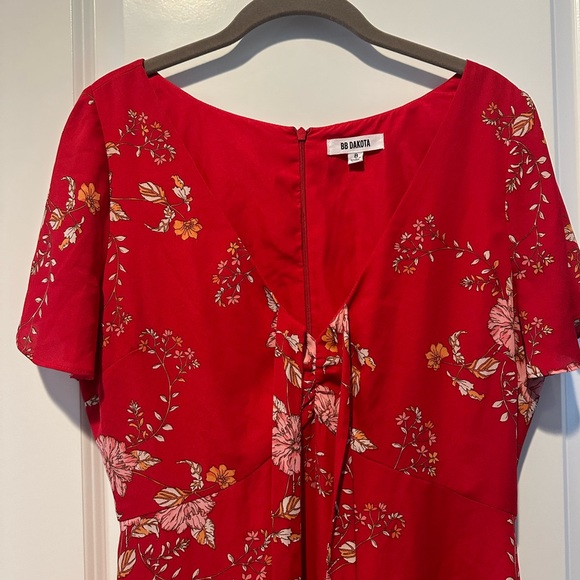 BB Dakota Red Dress - Picture 4 of 8